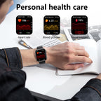 Square Smart Watch Fitness Tracker Heart Rate Blood Pressure Activity Watch