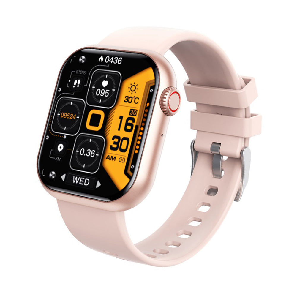 Square Smart Watch Fitness Tracker Heart Rate Blood Pressure Activity Watch