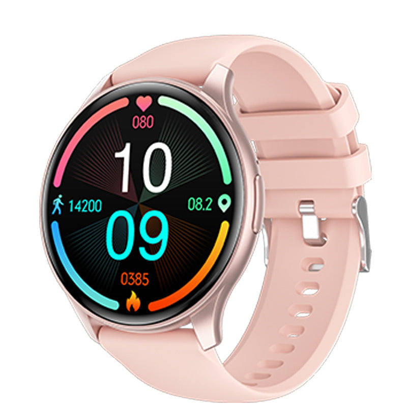 Heart Rate & Blood Pressure Monitor Square Smartwatch Fitness Tracker Watch