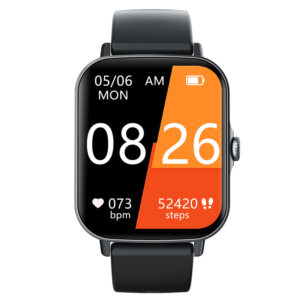 Square Fitness Smart Watch Heart Rate & Blood Pressure Sleep Tracker