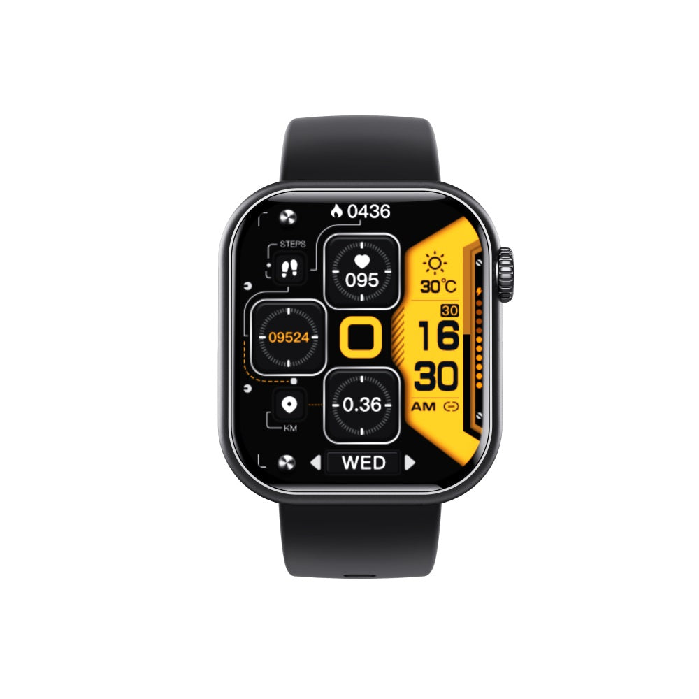 Square Fitness Smart Watch Heart Rate & Blood Pressure Sleep Tracker