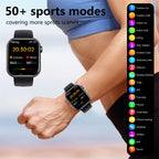 Square Fitness Smart Watch Heart Rate & Blood Pressure Sleep Tracker