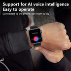 Square Fitness Smart Watch Heart Rate & Blood Pressure Sleep Tracker