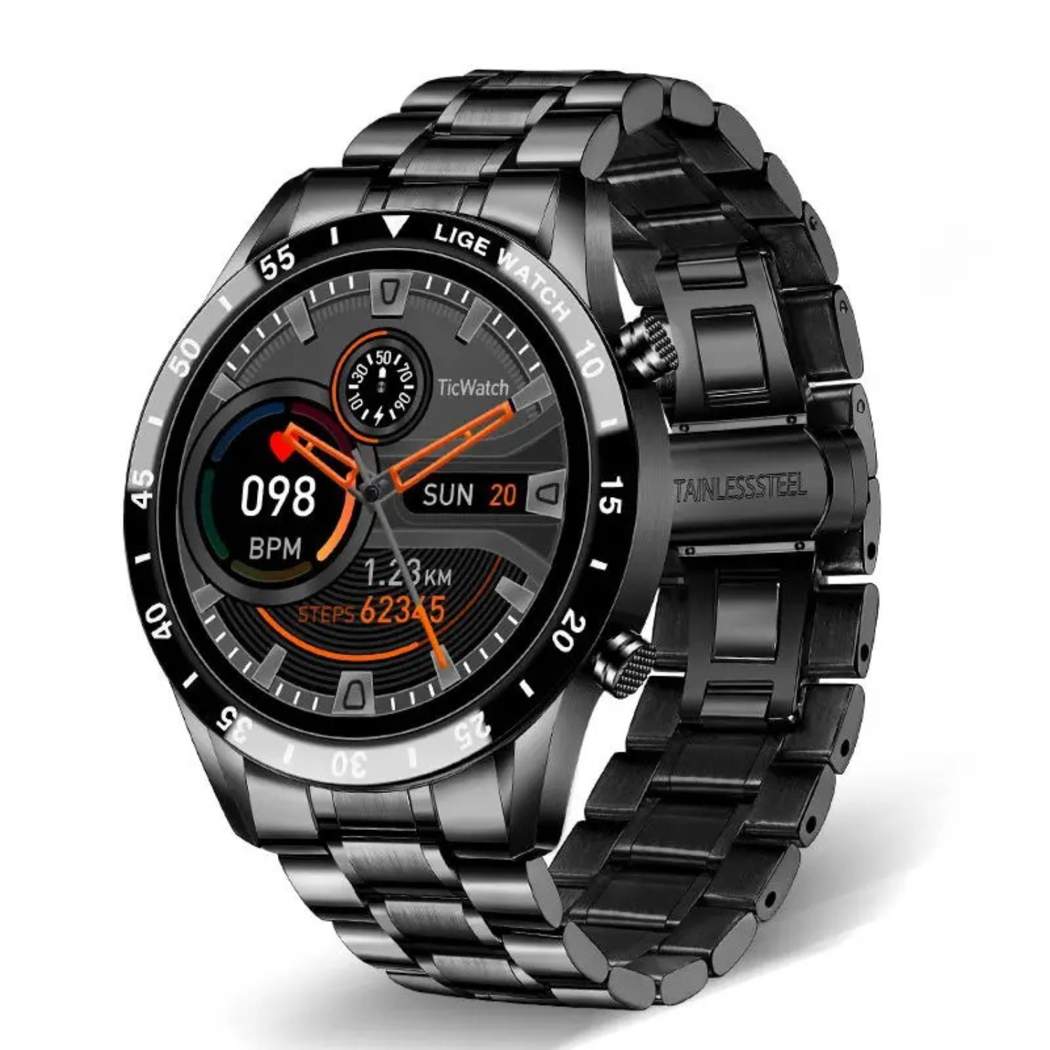 Circular Multi-Functional Smartwatch