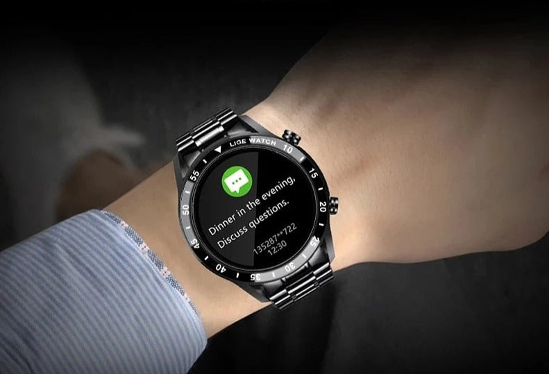 Circular Multi-Functional Smartwatch