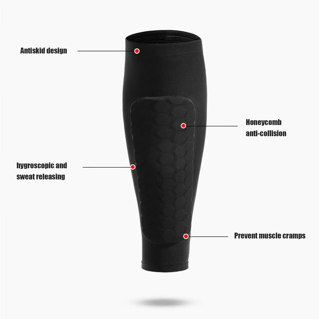 Soccer Shin Guards Pair Protective Leg Pads