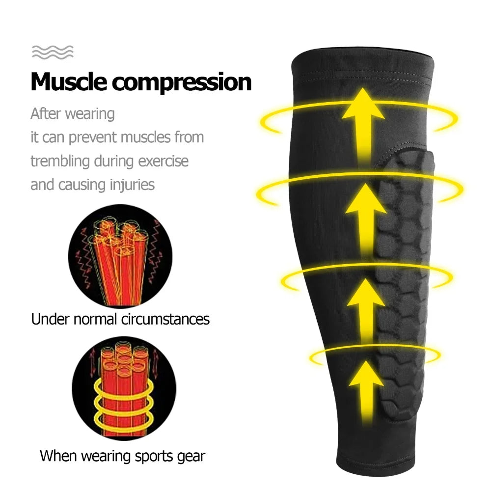 Soccer Shin Guards Pair Protective Leg Pads