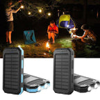 Solar Waterproof Portable Solar Power Bank Charger