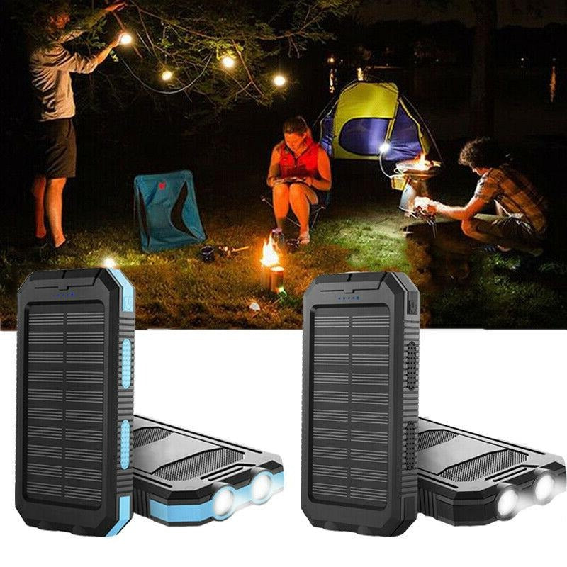 Solar Waterproof Portable Solar Power Bank Charger