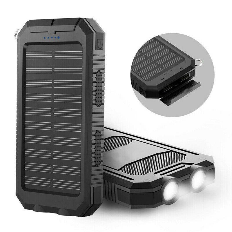 Solar Waterproof Portable Solar Power Bank Charger