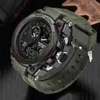 Analog Circular Military Style Sport Wristwatch