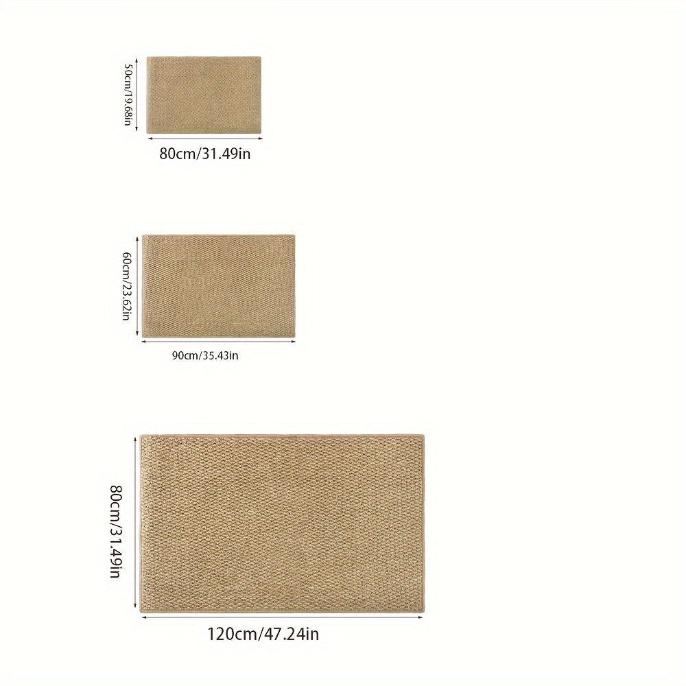 Non-Slip Washable Absorbent Door Mat Indoor Outdoor Rectangular