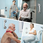 Suction Mount Grab Bar Safety Handle Bathroom Support 12 Inch