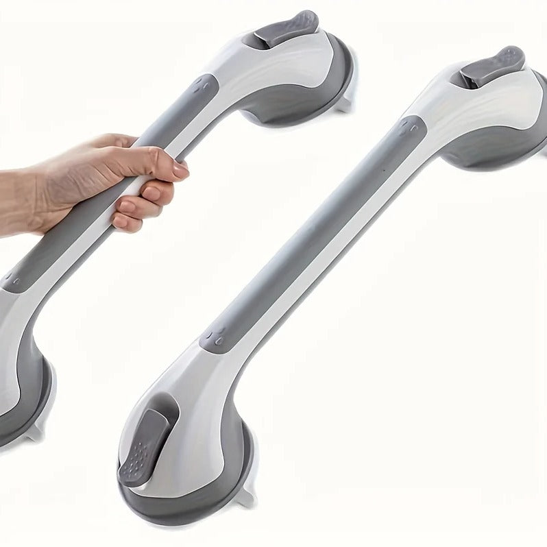 Suction Mount Grab Bar Safety Handle Bathroom Support 12 Inch