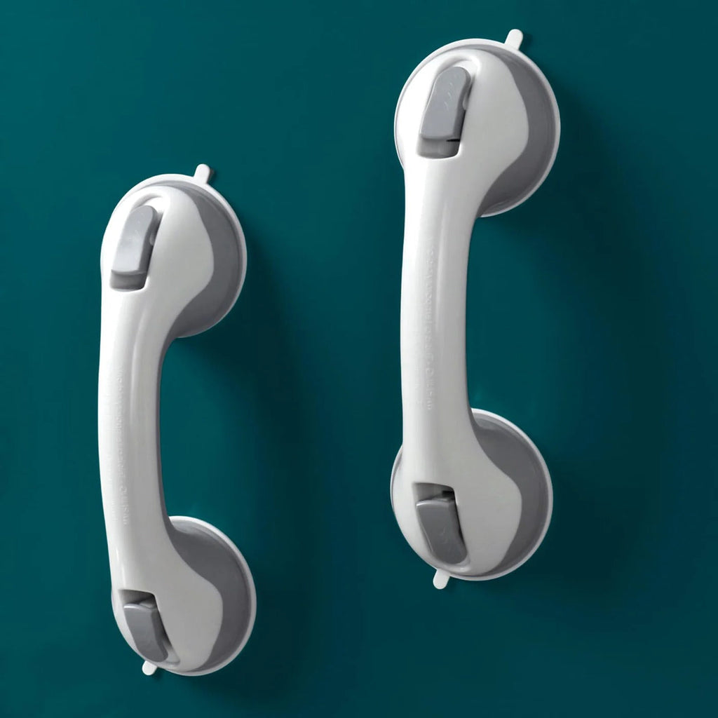 Suction Mount Grab Bar Safety Handle Bathroom Support 12 Inch