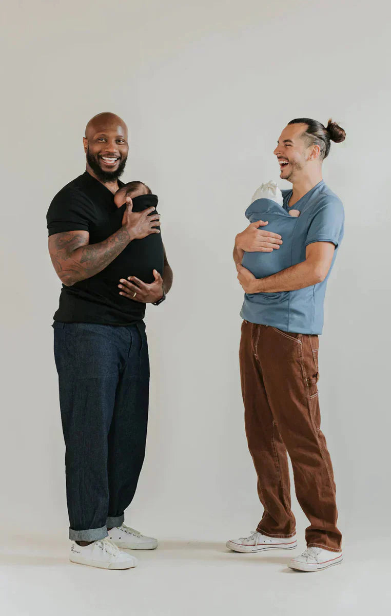 Baby Carrier T Shirt Hands Free Babywearing Shirt for Parents