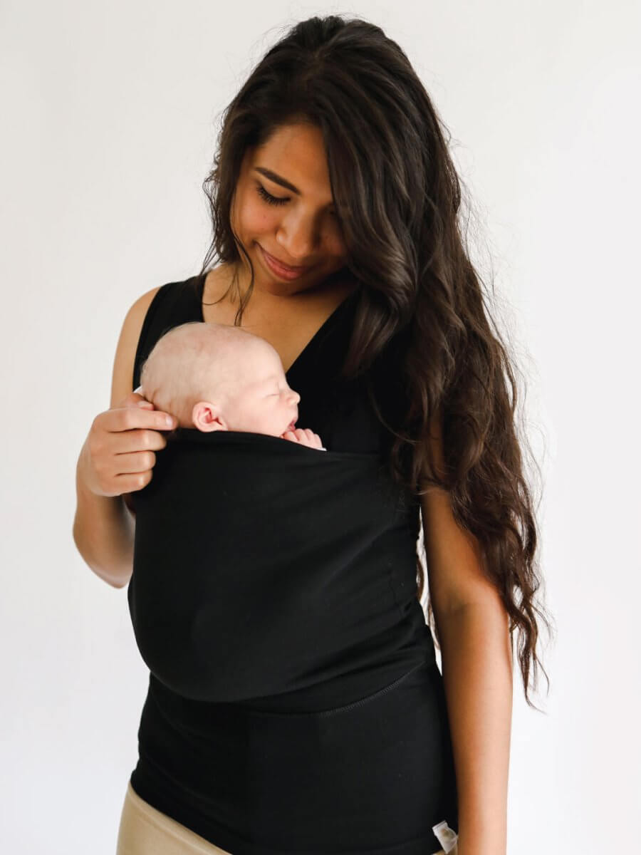 Baby Carrier T Shirt Hands Free Babywearing Shirt for Parents