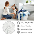 Wool Plush Blanket Throw Rectangular Soft Warm Bedding