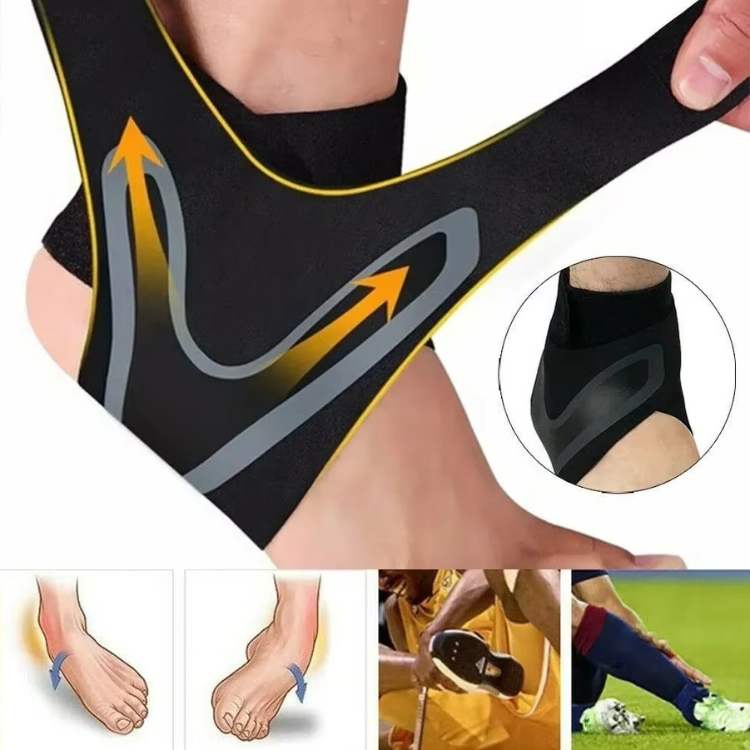 Ankle Compression Support Wrap Brace Therapeutic Sleeve