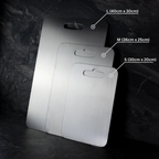 Titanium Square Cutting Board Kitchen Prep Surface