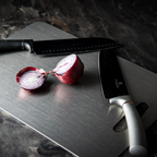 Square Titanium Cutting Board Kitchen Prep Surface