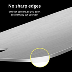Titanium Square Cutting Board Kitchen Prep Surface