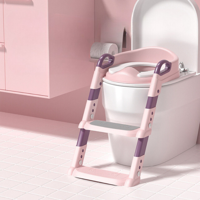 Toilet Training Seat with Ladder Step Stool Toilet Trainer Potty Chair