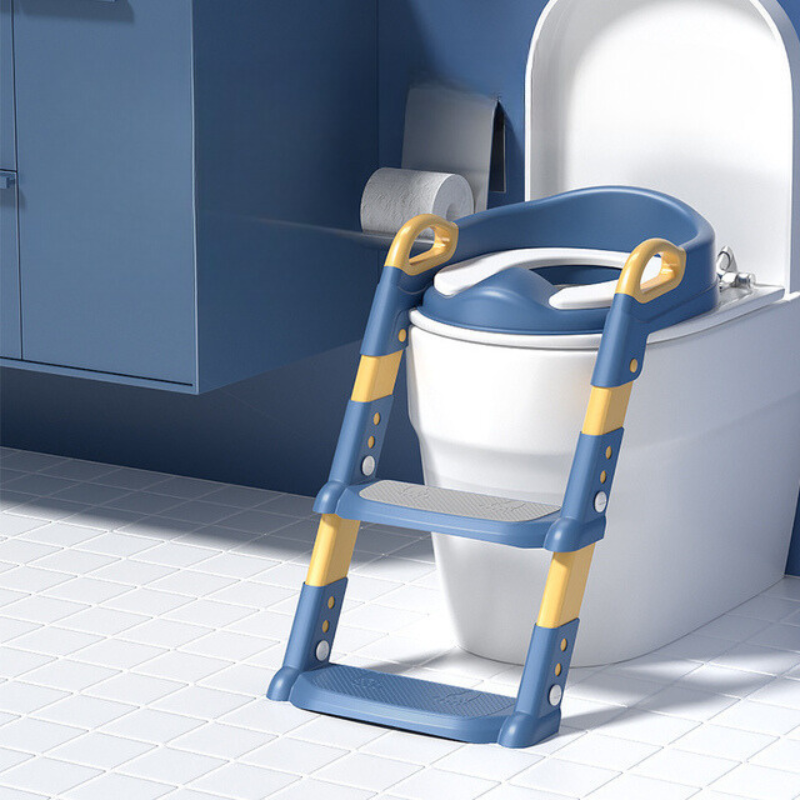 Toilet Training Seat with Ladder Step Stool Toilet Trainer Potty Chair