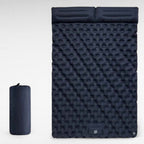 Double Air Mattress Inflatable Camping Sleeping Pad Rugged Lightweight