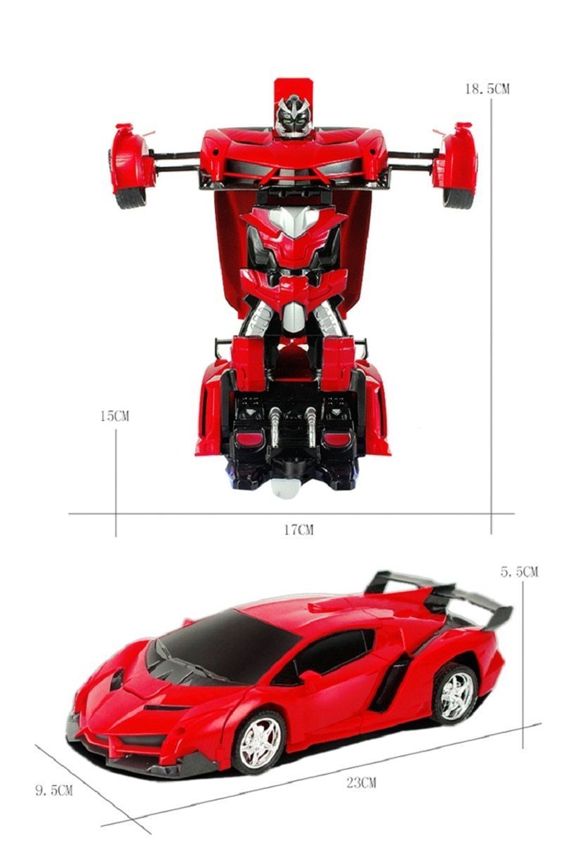 Remote Control Transformer Car 2 in 1 Vehicle Toy