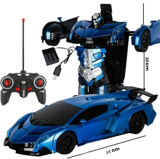 Remote Control Transformer Car 2 in 1 Vehicle Toy