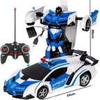 Remote Control Transformer Car 2 in 1 Vehicle Toy