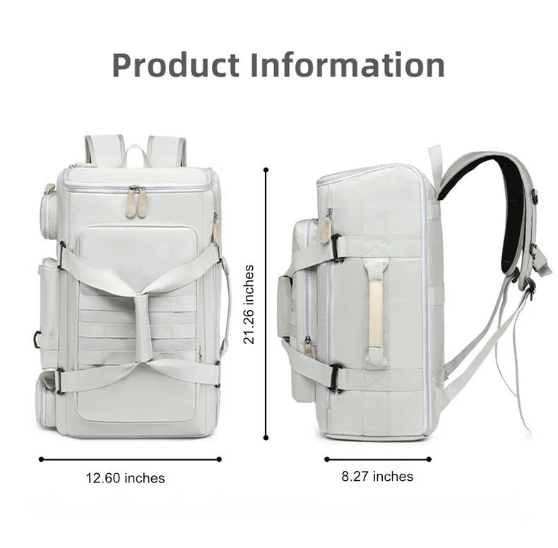 Travel Backpack Large Capacity Hiking Daypack Outdoor Bag