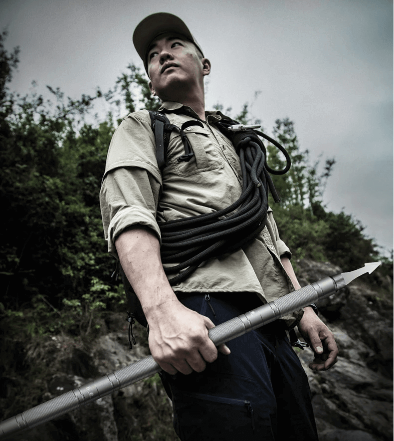 Trekking Pole Hiking Stick Multipurpose Walking Staff
