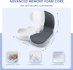 Truck Seat Cushion Memory Foam Lumbar Support Pad