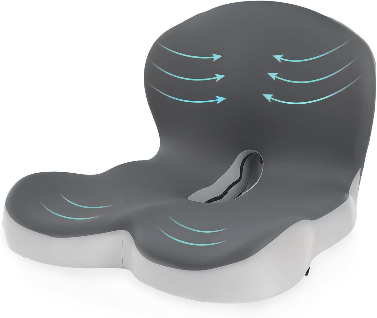 Truck Seat Cushion Memory Foam Lumbar Support Pad