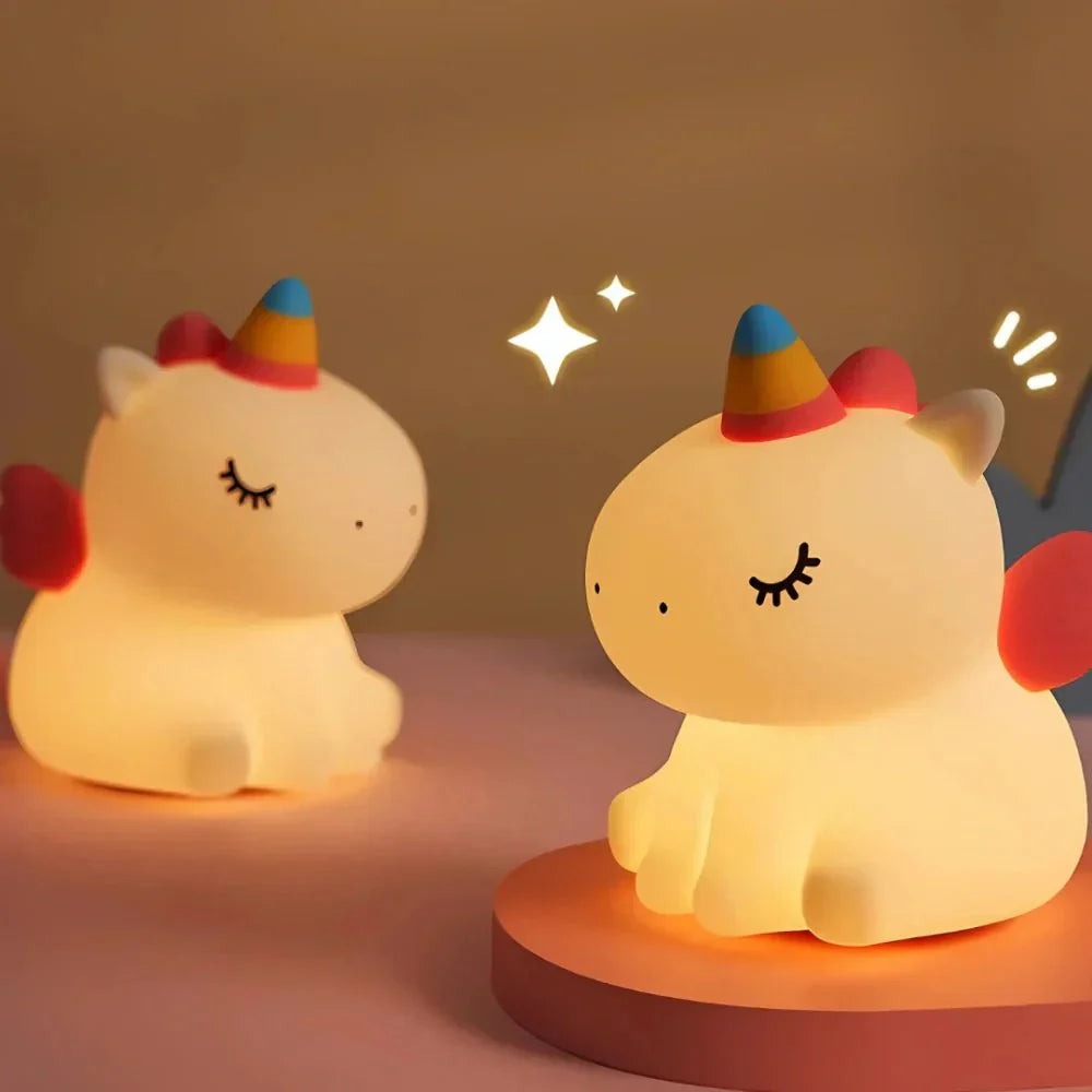 Rechargeable Silicone LED Night Light Table Lamp