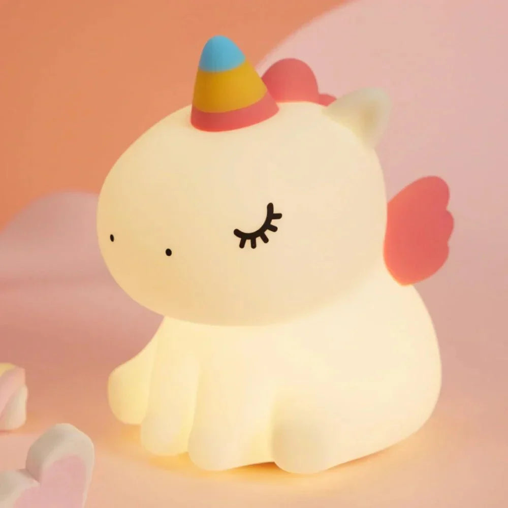 Rechargeable Silicone LED Night Light Table Lamp
