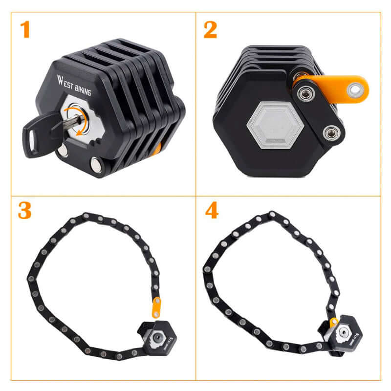 U-Shaped Bicycle Security Lock