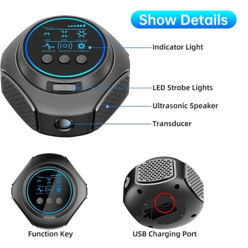 Ultrasonic Spider Repeller Indoor Pest Control Electronic Device