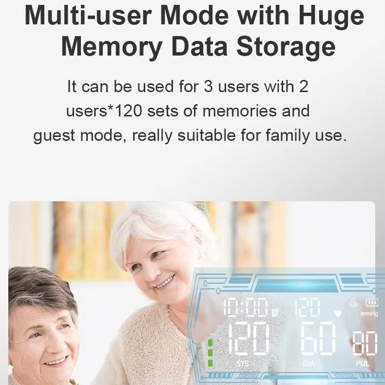 Upper Arm Digital Blood Pressure Monitor Device