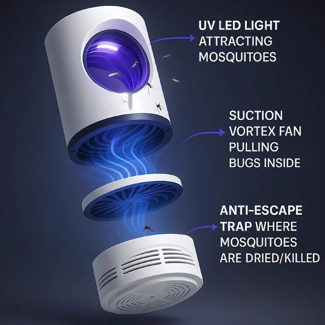 UV Light Electric Indoor Insect Killer Lamp Pest Control Device
