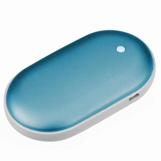 Rechargeable Hand Warmer Power Bank Portable Battery Charger Device