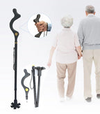 Adjustable Walking Cane with Ergonomic Grip Lightweight Walking Stick