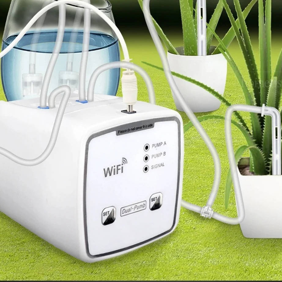 WiFi Smart Plant Watering System Automatic Irrigation Controller for 20 Pots
