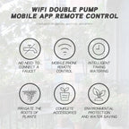 WiFi Smart Plant Watering System Automatic Irrigation Controller for 20 Pots