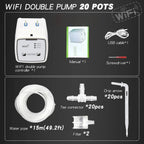 WiFi Automatic Plant Watering System for 20 Pots Smart Irrigation Kit