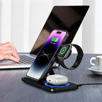 3 in 1 Wireless Charging Station for iPhone AirPods Apple Watch