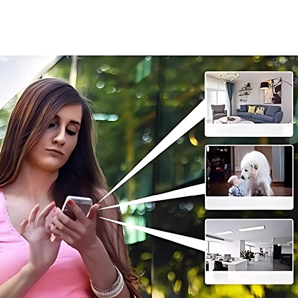 Wireless Indoor Security Camera 1080p HD Compact Design
