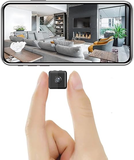 Wireless Indoor Security Camera 1080p HD Compact Design